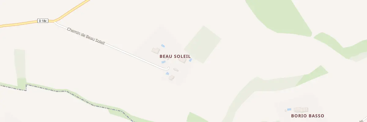Plan du 29 Beau Soleil à Falga