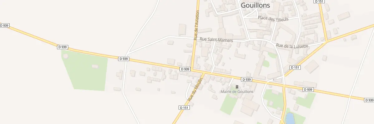 Plan du 3 Rue de Chartres à Gouillons