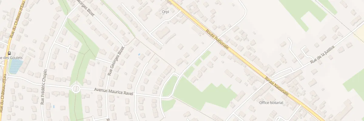 Plan du 6 Rue du Moulin Choix à Ingré