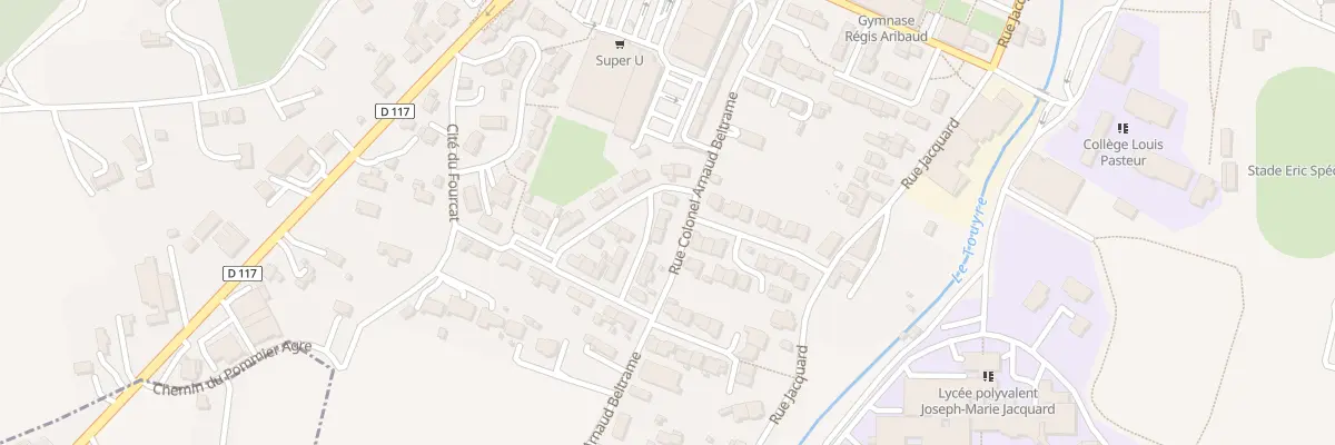 Plan du 44 Cite des Monts d’Olmes à Lavelanet