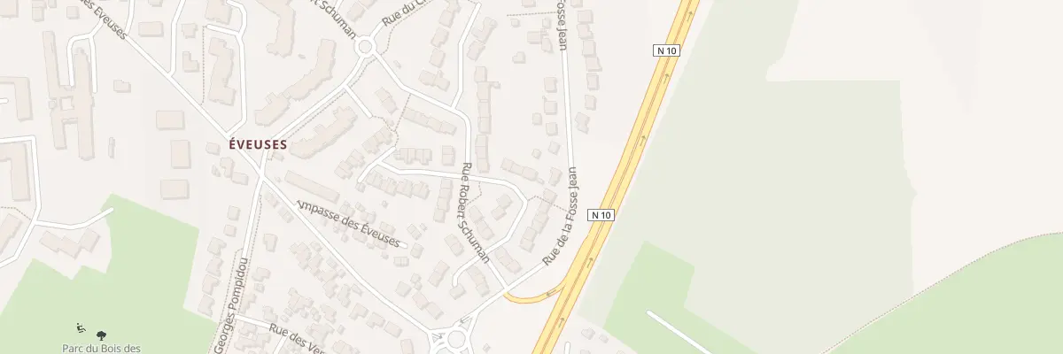 Plan du 14 Rue Alcide de Gasperi à Rambouillet