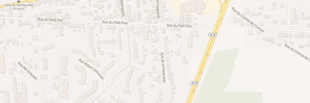Plan du 18 Rue de la Fosse Jean à Rambouillet