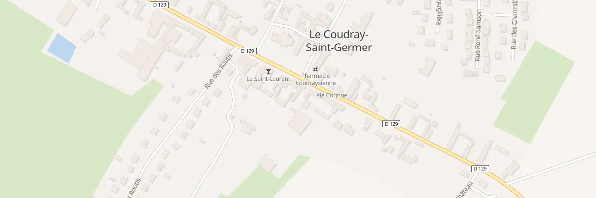 Plan du 19 Rue Paul Dubois au Coudray-Saint-Germer