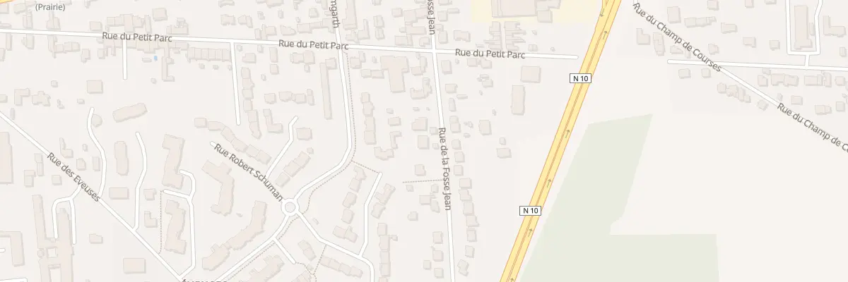 Plan du 18B Rue de la Fosse Jean à Rambouillet