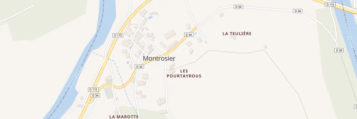 Plan du 5015 Le Village à Montrosier