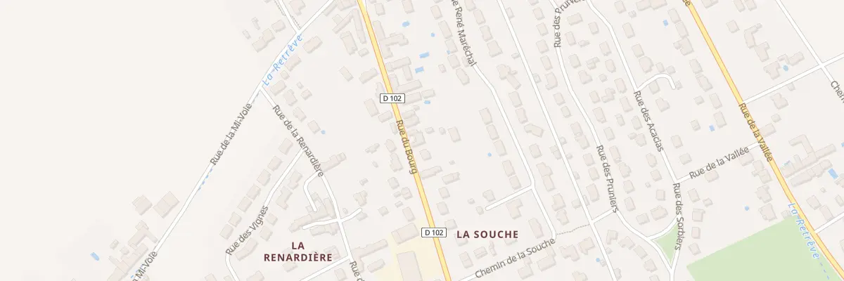 Plan du 373 Rue du Bourg à Gidy