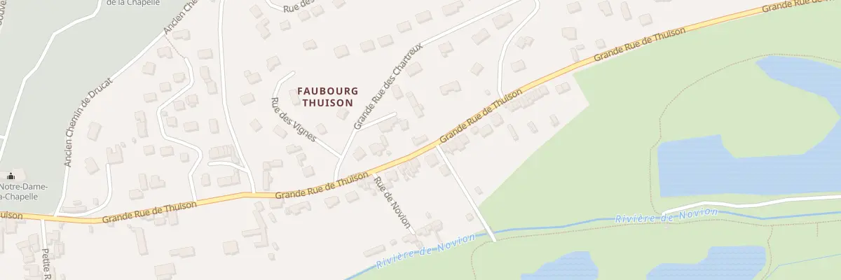 Plan du 71 Gr Gde Rue de Thuison à Abbeville