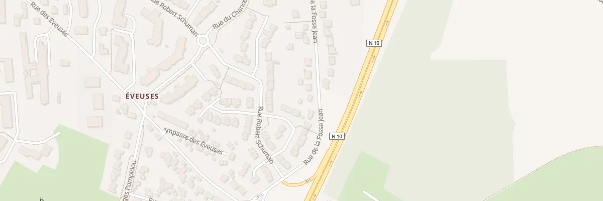 Plan du 34 Rue de la Fosse Jean à Rambouillet