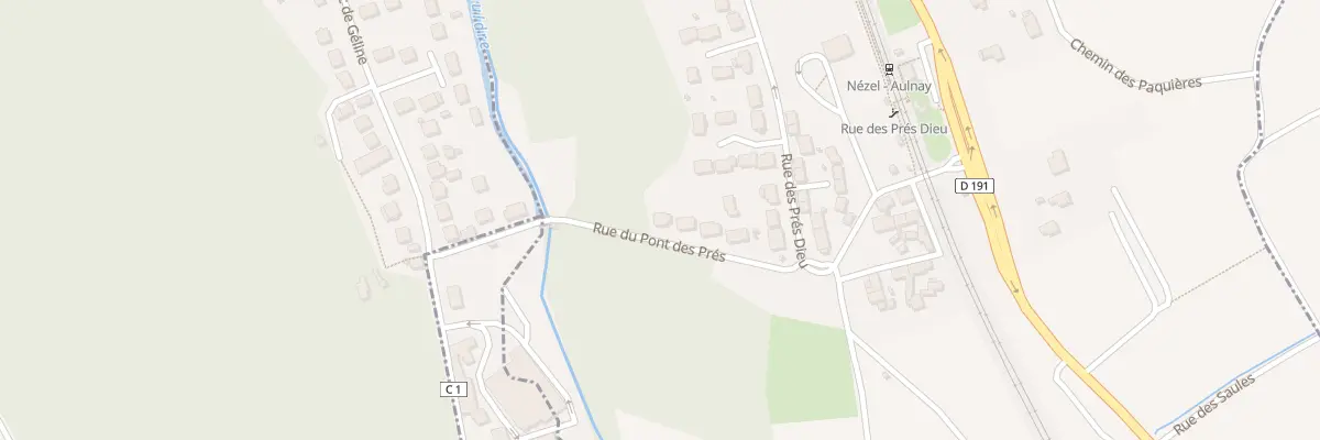Plan du 10 Rue du Pont des Prés à Nézel