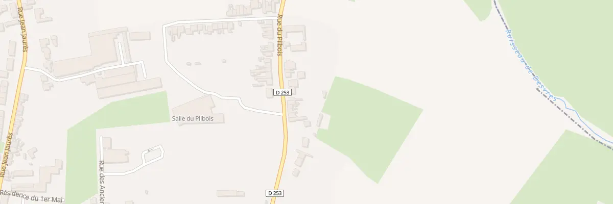 Plan du 14 Rue du Pilbois à Desvres