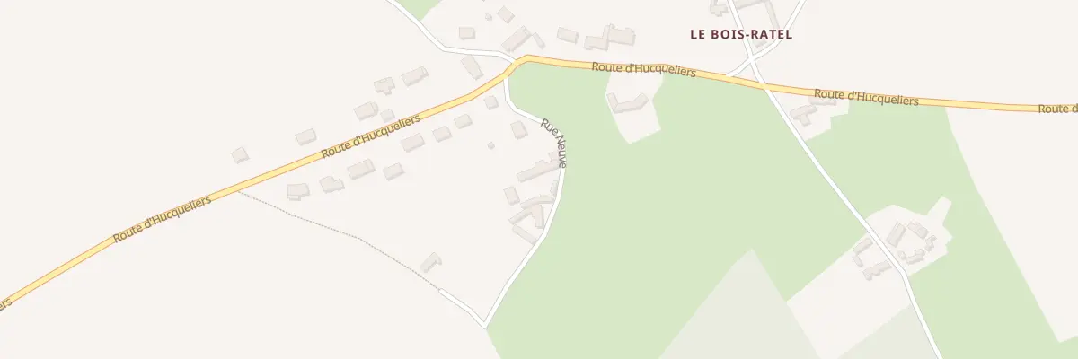 Plan du 6 Rue Neuve à Beussent