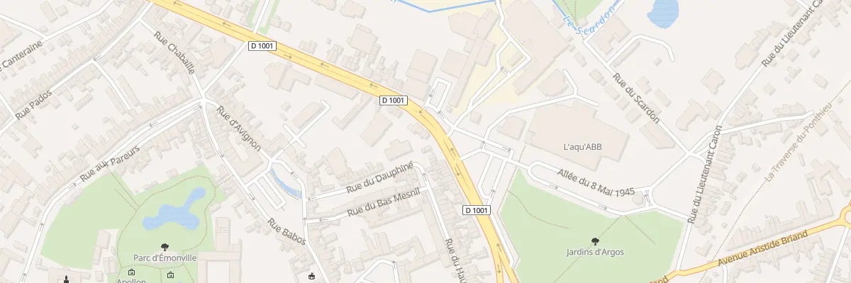 Plan du 67 Bd de la République à Abbeville