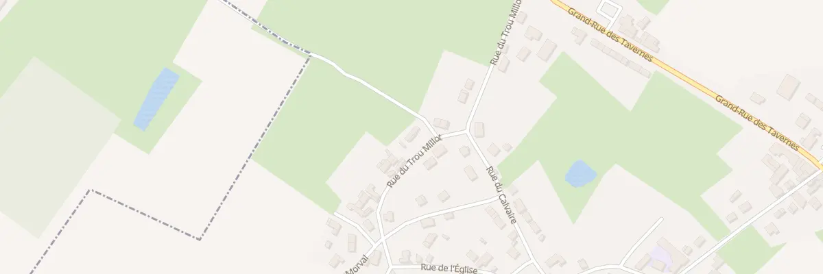 Plan du 1 Rue du Trou Millot à Cléry-en-Vexin