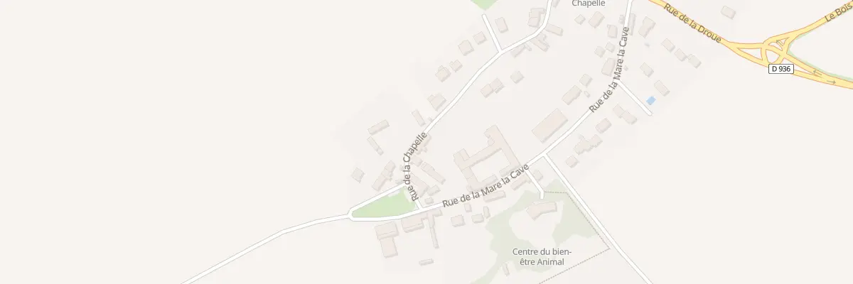 Plan du 27 Rue de la Chapelle à Sonchamp