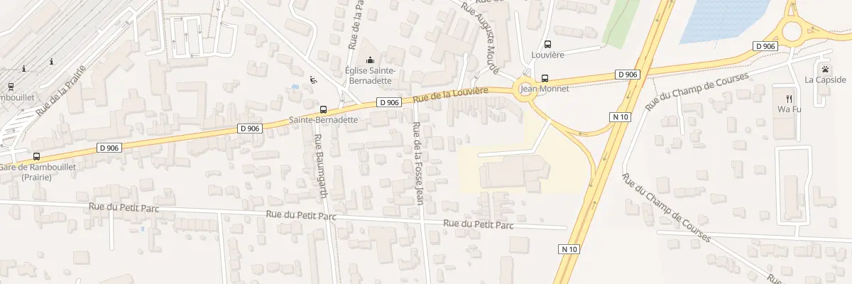 Plan du 3 Rue de la Fosse Jean à Rambouillet