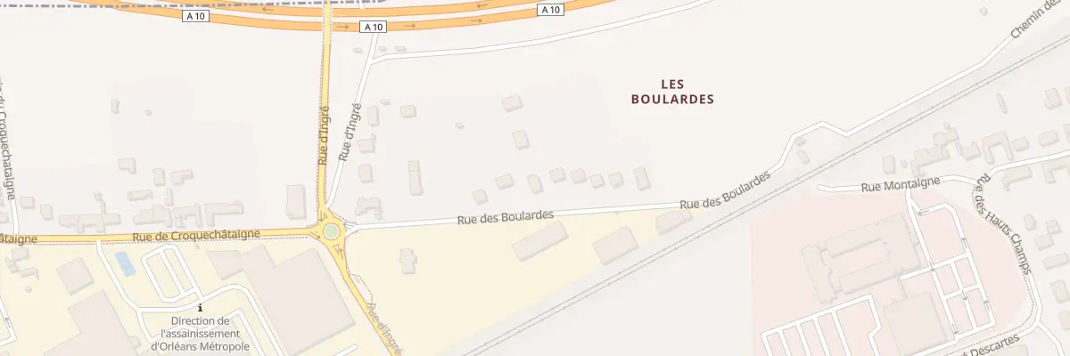 Plan du 12 Rue des Boulardes à La Chapelle-Saint-Mesmin