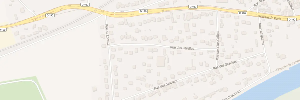 Plan du 23 Rue des Pérelles à Juziers