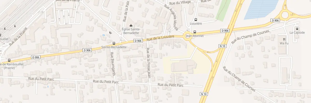 Plan du 1B Rue de la Fosse Jean à Rambouillet