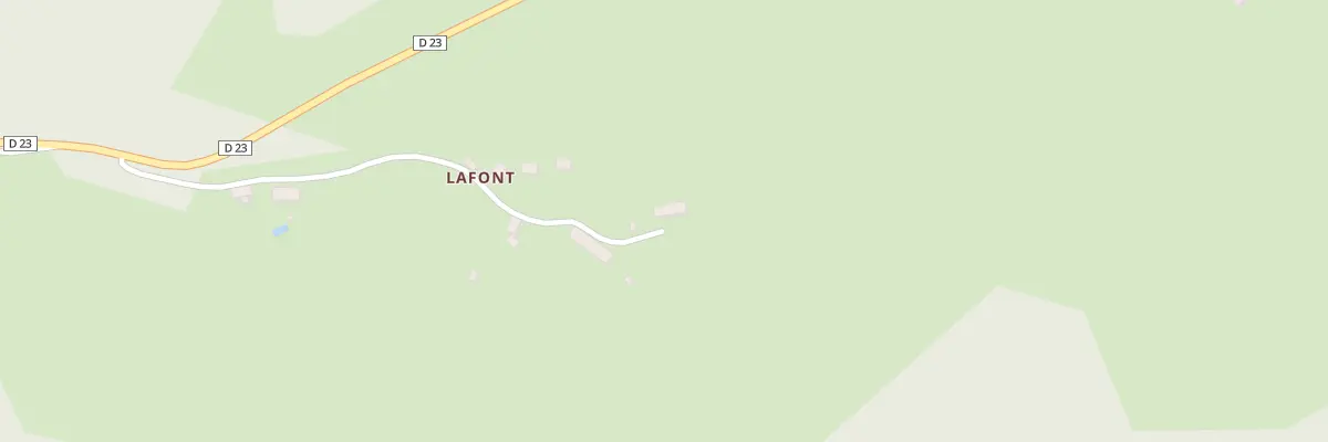 Plan du 7 Rte de Lafont à Bar