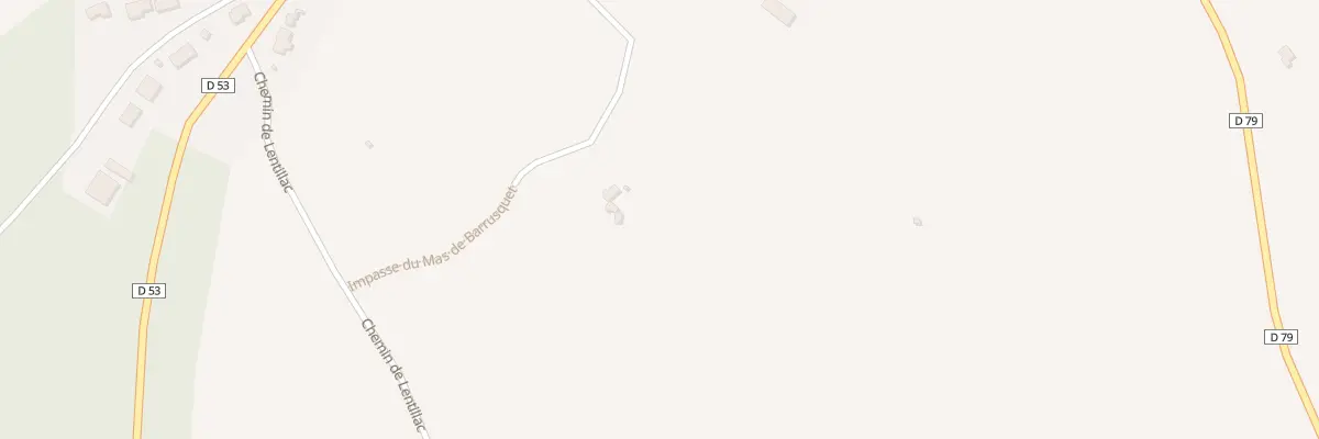 Plan du 99 Mas de Barrusquet à Saint-Jean-de-Laur