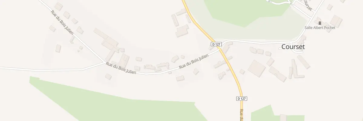 Plan du 4 Rue du Bois Julien à Courset