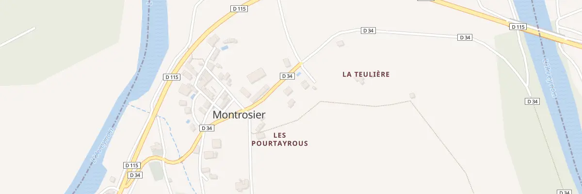 Plan du 5014 Le Village à Montrosier