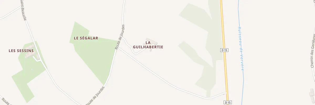 Plan du 5040 La Guilhabertie au Verdier