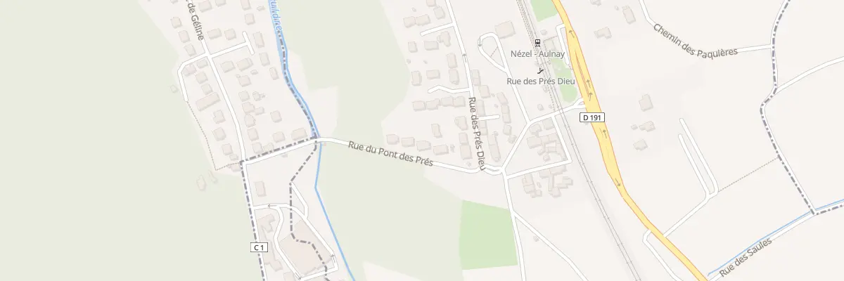 Plan du 6 Rue du Pont des Prés à Nézel