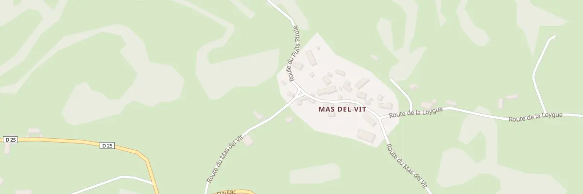 Plan du 5066 Mas Del Vit à Saint-Simon