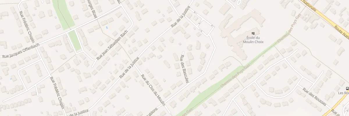 Plan du 13 Rue des Bascules à Ingré