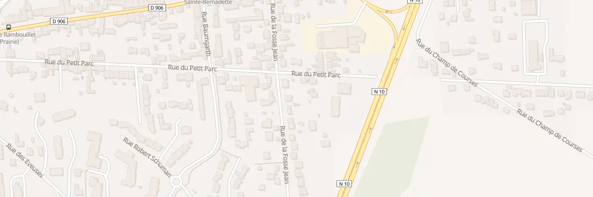 Plan du 17 Rue de la Fosse Jean à Rambouillet