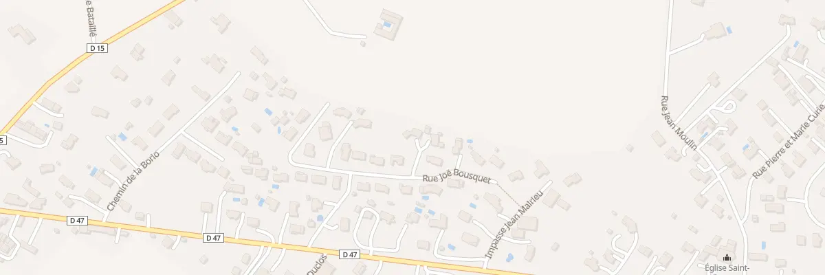 Plan du 7 Rue Joe Bousquet à Labastide-Saint-Georges