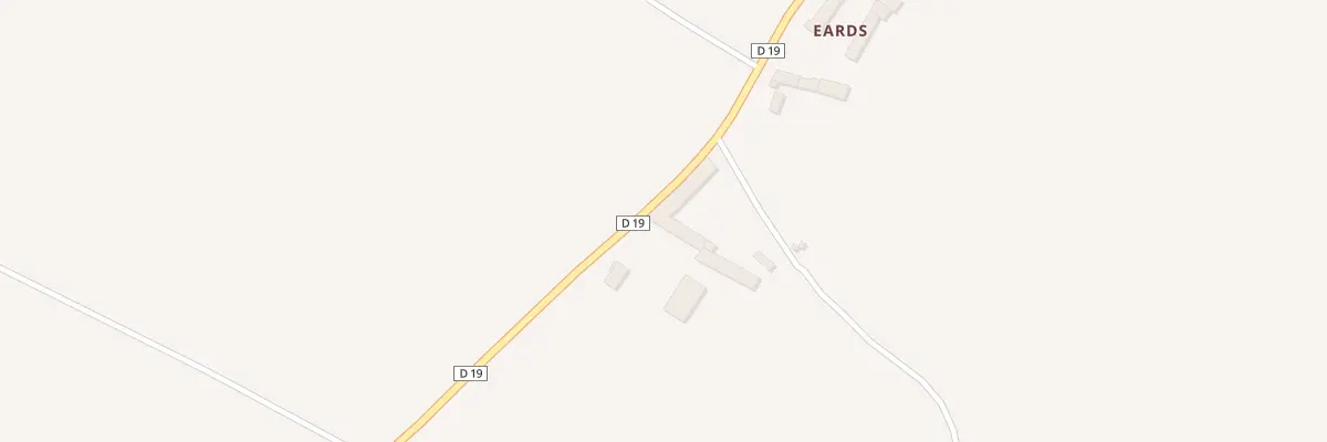 Plan du 2 Eards à Baigneaux