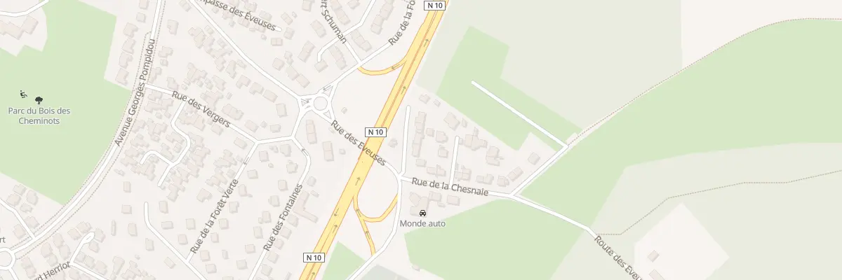 Plan du 4 Rue de la Remise des Frênes à Rambouillet