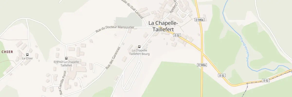 Plan du 11 Rue du Pont Perdrix à La Chapelle-Taillefert