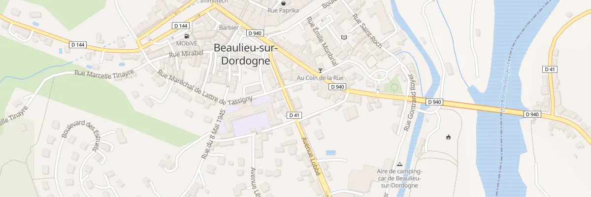 Plan du 5 Av Lobbé à Beaulieu-sur-Dordogne