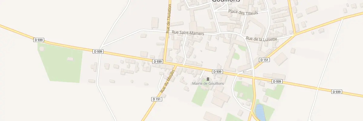 Plan du 1 Pl de la Pompe à Gouillons