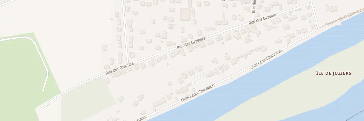 Plan du 43B Rue des Graviers à Juziers