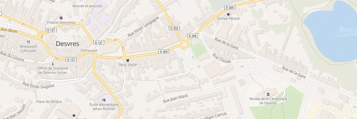 Plan du 6 Rle Poulain à Desvres