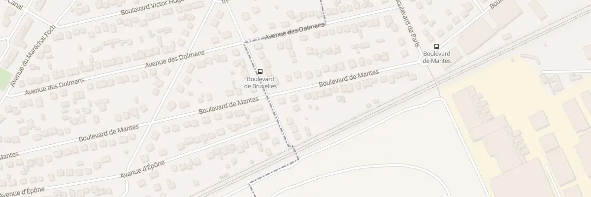 Plan du 65 Bd de Mantes à Aubergenville