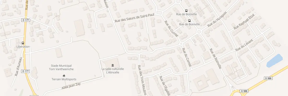 Plan du 45 Rue de la Beauce à Ablis