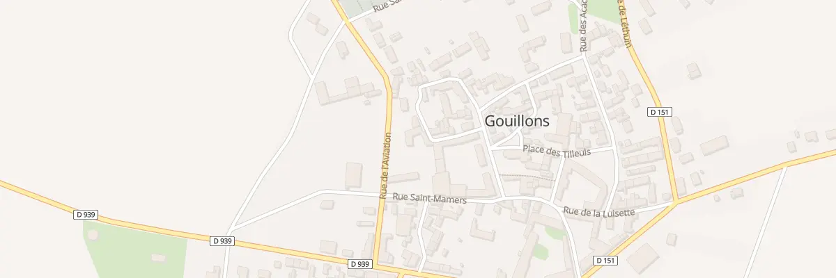 Plan du 1 Rle de l’Ancien Presbytere à Gouillons