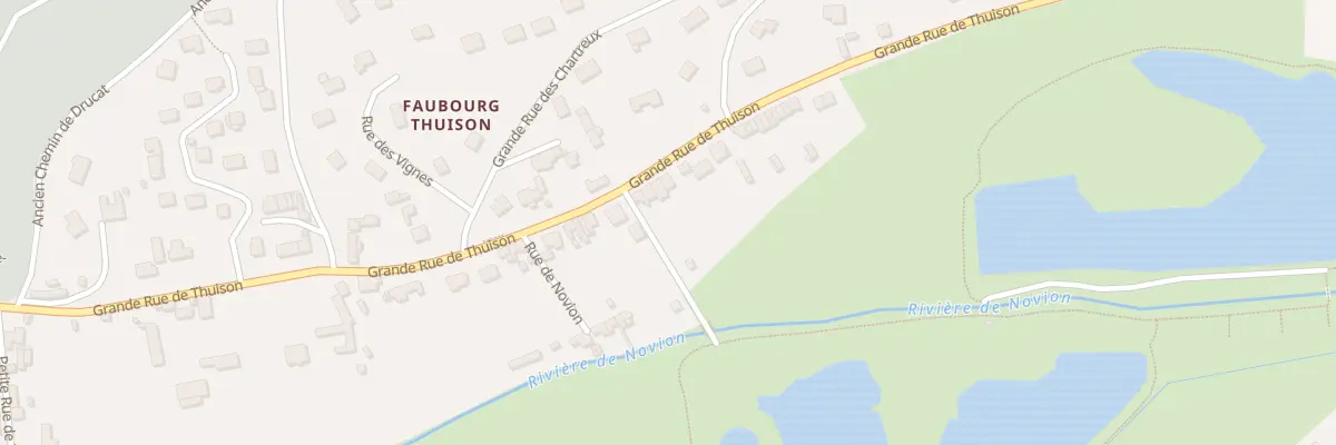 Plan du 102 Gr Gde Rue de Thuison à Abbeville