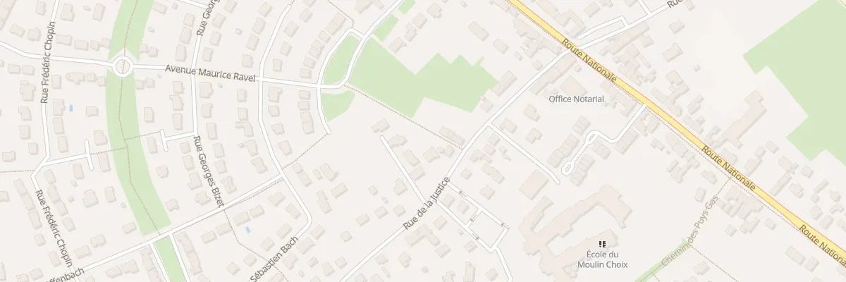 Plan du 71 Rue de la Justice à Ingré