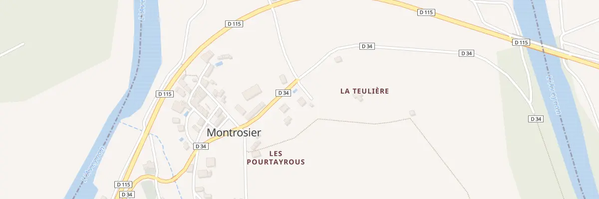 Plan du 5105 Le Village à Montrosier