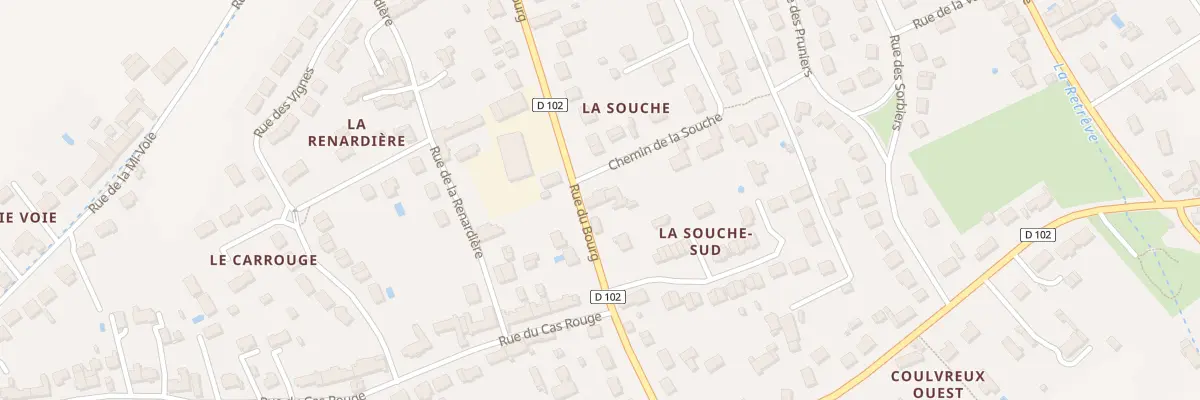 Plan du 571 Rue du Bourg à Gidy