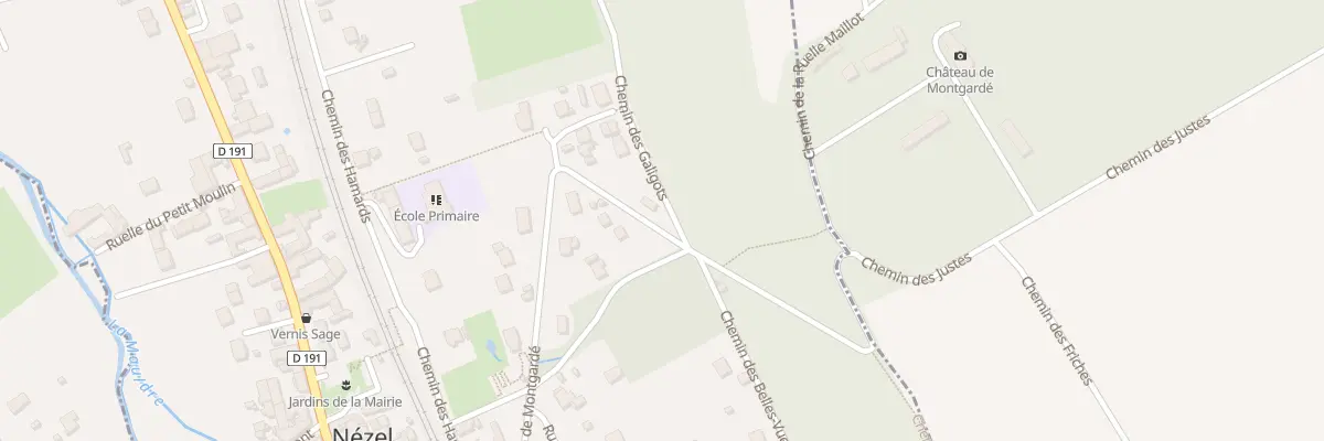 Plan du 13 Montgarde à Nézel