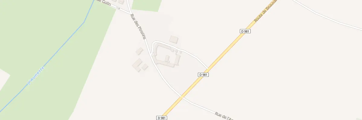Plan du 9004 La Fortelle Hameau à Trie-la-Ville