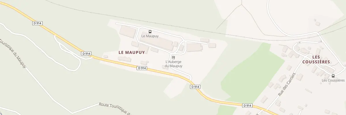 Plan du 2 Le Maupuy à Saint-Sulpice-le-Guérétois