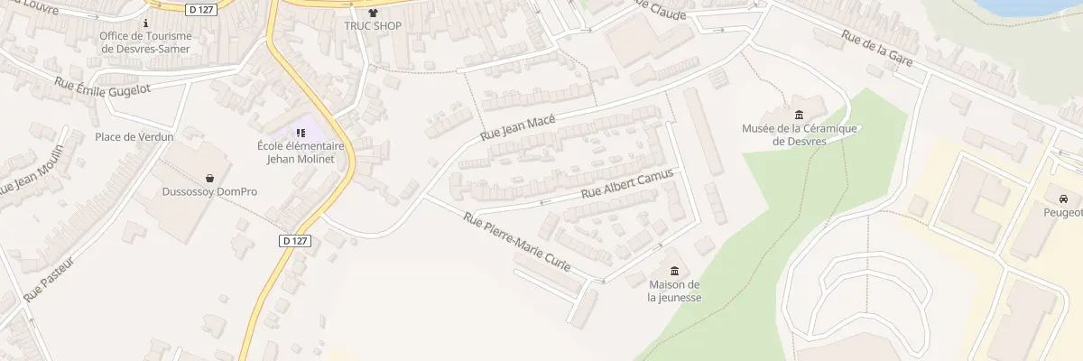 Plan du 19 Rue Albert Camus à Desvres